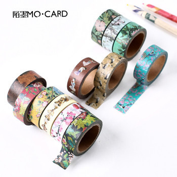 Mo Mo ancient chromatogram and paper tape original Chinese traditional ancient hand curtain tape