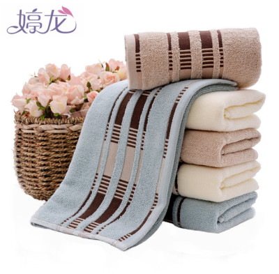 Shanghai ting long home textile super high cost - effective pure cotton bibulous simple towels for super