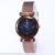 New plastic color crystal face color watch for ladies