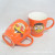 Smiling face ceramic cup coffee cup gift cup