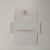 INFANTA JEWELRY Customized printing white iridescent paper card for necklace jewelry display and packaging
