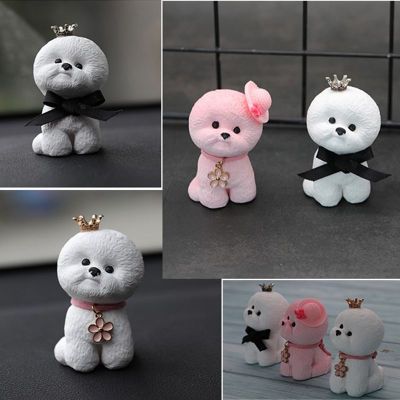 Aromatherapy therapy handicraft is more lovely than bear dog 3D stereo car furnishing pieces car dog Aromatherapy expandable stone