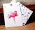 INFANTA JEWELRY Flamingo Double-sided Printing Jewelry Display Tags DIY Gift Paper Cards