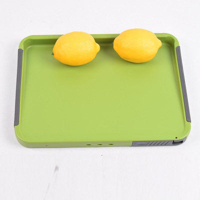 New multi-functional plastic cutting board home kitchen environmental protection double-sided double cutting board fruit cutting board wholesale
