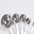 New simple fashion creativity, 304 stainless steel spoon, slotted spoon, fine throw soup shell leakage kitchen porridge spoon manufacturers wholesale