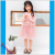 Girl's long-sleeved dress spring and autumn 2019 new lace gauze skirt princess foreign style girl Korean version