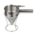 Special Offer Octopus Balls Funnel Stainless Steel Conical Funnel Feeding Bowl Syrup Batchmetre