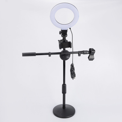Photo fill light selfie light soft light shooting live photography equipment beauty lamp hd 5 inch ring light