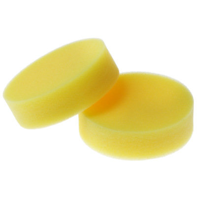 A Product High Density Car Sponge Non-Pressing Waxing Sponge round Car Wash Waxing Sponge 12 Pieces a Pack