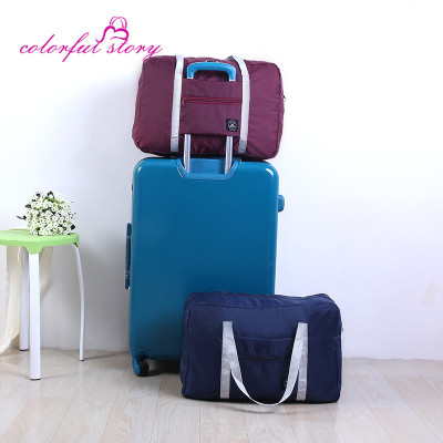 Folding travel bag, makeup bag, large capacity bag