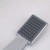 Manufacturer direct selling pressurized shower head holding square shower head soft silicone head