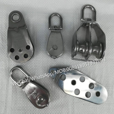 Stainless steel pulley