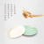 Wheat straw meal plate snack plate environmental protection round meal plate snack melon seed plate plate plate