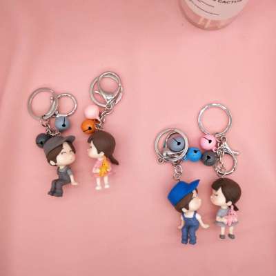 Cute little doll jewelry pendant makeup bag hang decoration key chain wallet key accessories