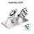 Aluminum Alloy Mobile Phone Charging Phone Holder Watch-Charging Bracket IWatch Charger Display Stand Workers (Spot)