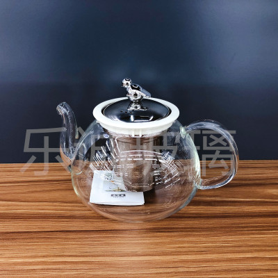 Printed Borosilicate Hard Glass Cold Kettle Kettle