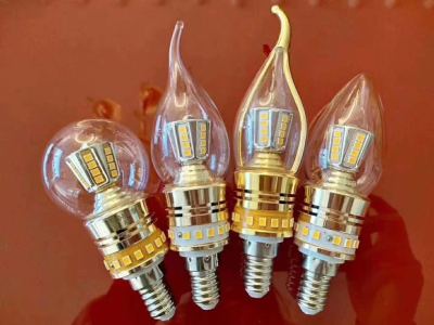 Manufacturers direct wax tail ball bubble ball bubble LED bulb bracket fan pendant lamp spot