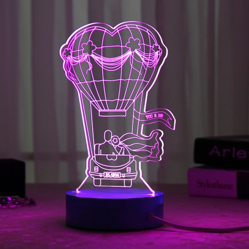 foreign trade exclusive for small night lamp eye protection table lamp customizable pattern logo one piece dropshipping