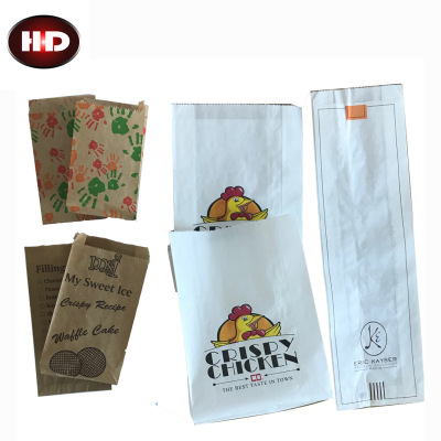 Professional kraft paper bag toaster bread packaging baking paper bag organ bag