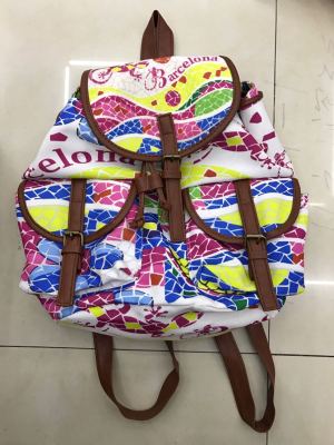 Hot Sale Student Backpack, Canvas Backpack, Travel Backpack