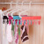 Portable cloth hangers folding hangers bathroom hangers clothes clips wholesale
