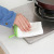 Bamboo fiber cleaning cloth thickened hand towel absorbent towel kitchen oil does not drop off the wool dishcloth 