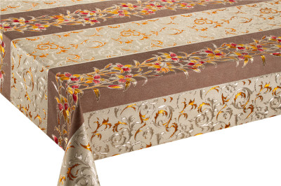 Table cloth PVC Table cloth or embossed flower