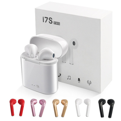  i7S bluetooth headset i7s TWS with charging bin i9s bluetooth headset wireless headphone stereo