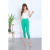 Yi Lai Yan Korean Style All-Match Leggings Women's Fashion Casual Slim Solid Color Cropped Leggings Factory Wholesale