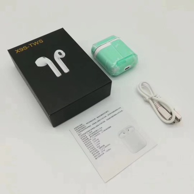 Manufacturers of direct foreign trade X9S TWS i7s wireless bluetooth headset stereo magnetic charging smart ears