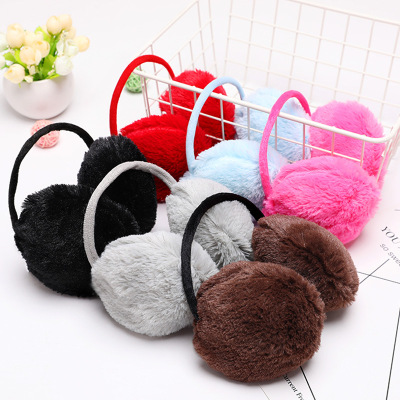 Hot style high quality plush ear warmers wholesale in South Korea