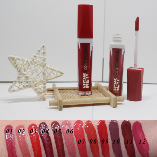 color castle new longlasting lip gloss age-reducing water light lip lacquer versatile european and american temperament