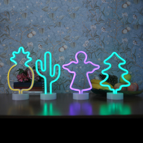 foreign trade exclusive multi-color lights foreign trade popular style led neon creative gifts small night lamp