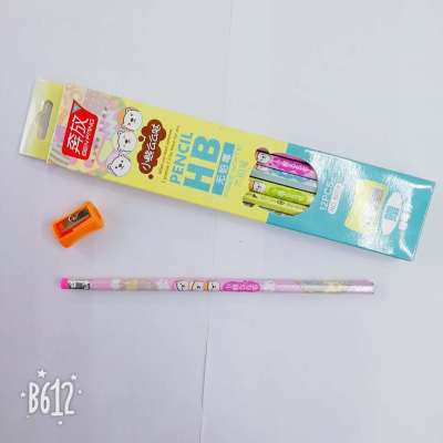 HB pencil softening wooden pencil sharpener for children only