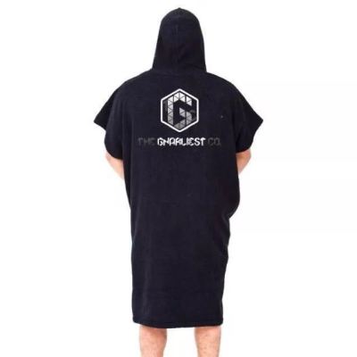Quick dry bathrobe beach cloak changing cover can be worn towel beach resort swim surfing clothes