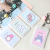 Transparent card set hard IC id set key chain big bell rice card student access control bus card set bus protection