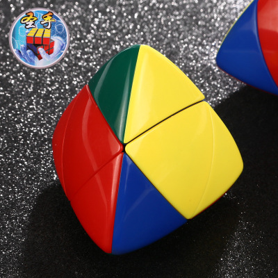 Authentic Shengshou Entry-Level Beginner Solid Color Second-Order Pyramorphix Creative Professional Competition Second-Order Special-Shaped Smooth