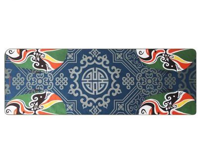 Printed yoga towel microfiber ant cloth non-slip yoga mat 61*183 professional customization