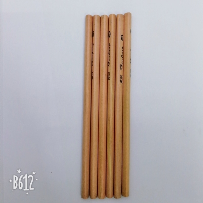 HB pencil log lead writing brush drawing triangle wood