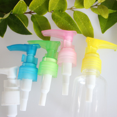 Wholesale 50ml transparent long pressure mouth bottle plastic duck mouth bottle cosmetic bottle manufacturers direct