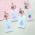 Transparent card set hard IC id set key chain big bell rice card student access control bus card set bus protection