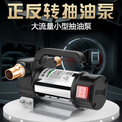 Electric Pump Diesel Small Volt Automatic Tanker Self-Priming Pump DC Oil Extractor