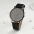 Fashion Korean bamboo text Arabic digital lady quartz watch casual leather watchband student wrist performance goods