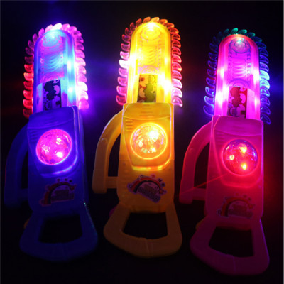 Luminous chainsaws New electric children's toys vibrate chainsaws lights music projection bareheaded saws sell well on the street