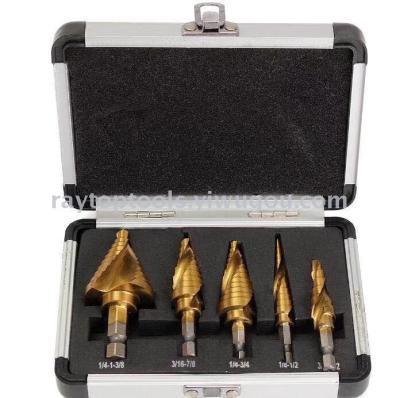 Step Drill Sets of Aluminum Boxed