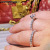 Rongyu Wish AliExpress Amazon New Ring Manufacturers Micro Inlaid Zircon High-End Bridal Diamond Ring Ring Set