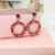 Rongyu 2019wish Hot Sale New European and American Popular Ornament Fashion Ruili Women Red Opal Earrings