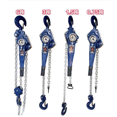 Factory Direct Sales Various Models Lifting and Loading Equipment 0.75T Palm Gourd 1.5M Hand Hoist