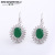 Rongyuoumei Hot Sale Earrings Princess Diana Zircon Earrings Palace Style Earrings Can Be Customized Wholesale