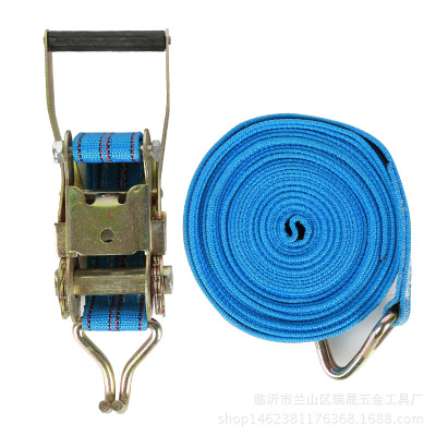 [Factory Direct Sales] Binder Cargo Tensioner Binding Belt 5cm 10 M Trailer Truck Binder